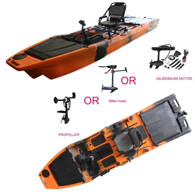 Fishing Kayak Trolling Motor - قارب كاياك فايكنج 12.6 قدم بمحرك