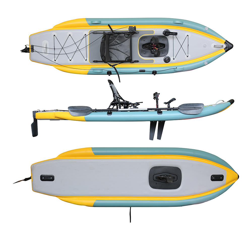 قارب صيد قابل للطي من مادة PVC - مراجعة Fishing Kayak Sit In وسعره