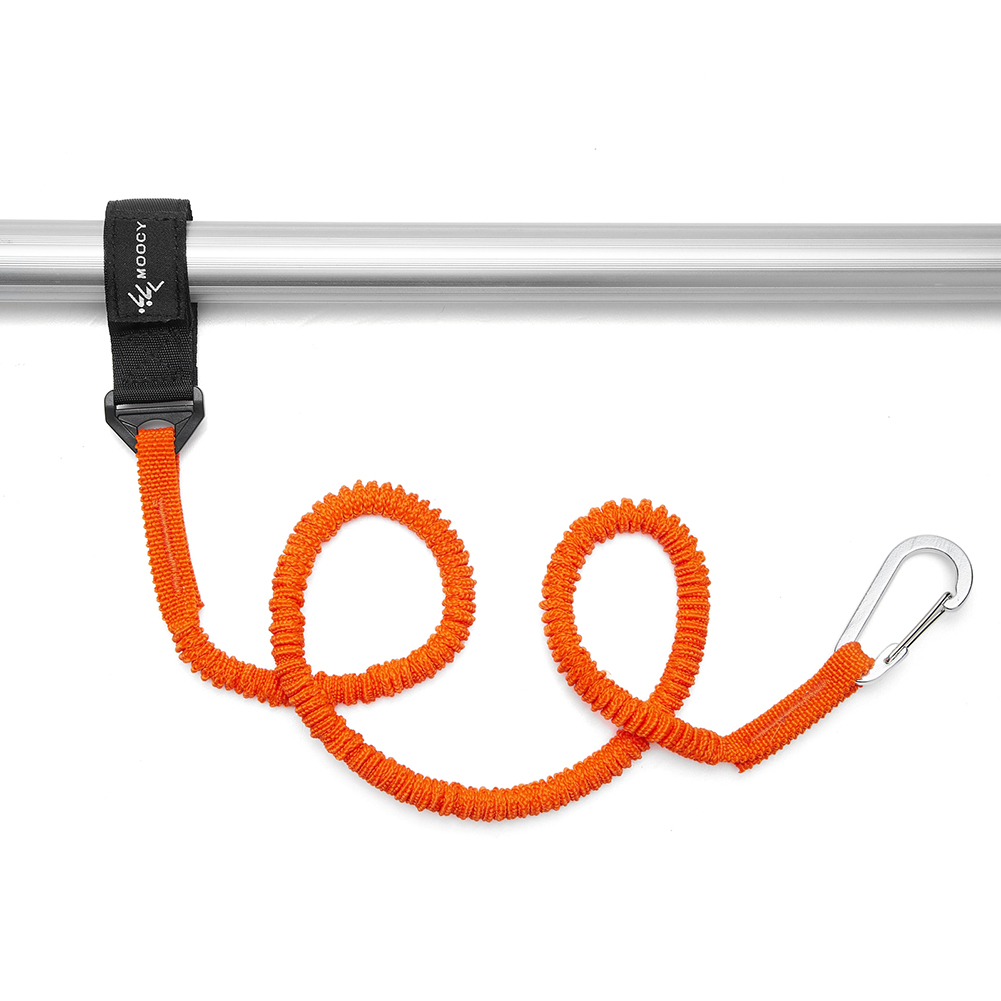 حبل مرن من النايلون لتثبيت مجا - مراجعة Fishing Kayak Paddle Leash وسعره