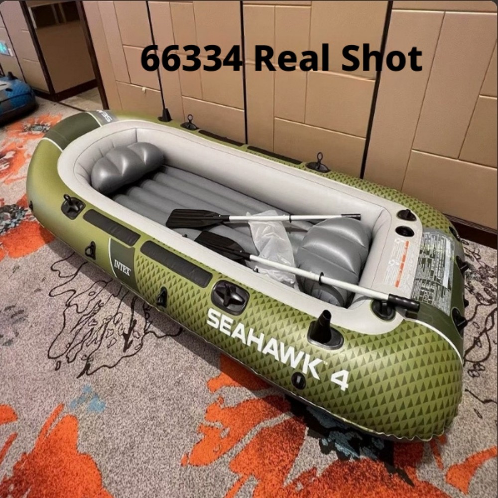 قارب كاياك سميك لشخصين أو أربع - مراجعة Fishing Kayak Inflatable وسعره