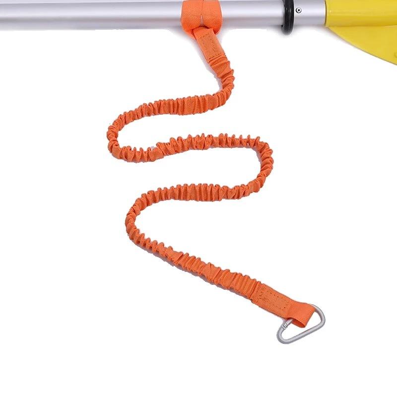 قابل للتعديل مطاطا كاياك قضيب  - مراجعة Fishing Kayak Paddle Leash وسعره
