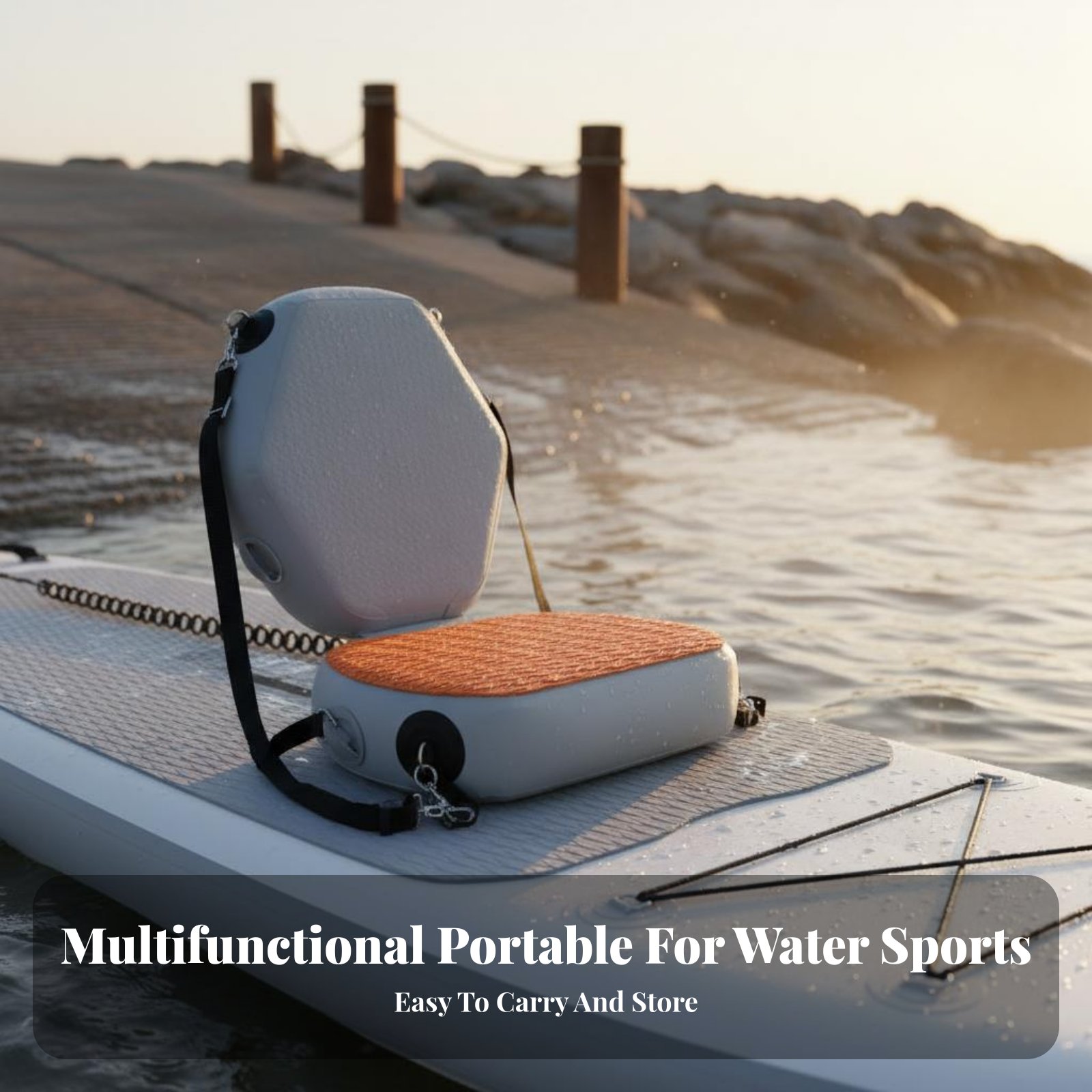 مقعد قارب كاياك قابل للنفخ مقا - مراجعة Fishing Kayak Seat وسعره